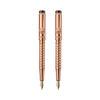 Royal Edition Lion Metal Fountain Pen - Set of 2 - Rose Gold