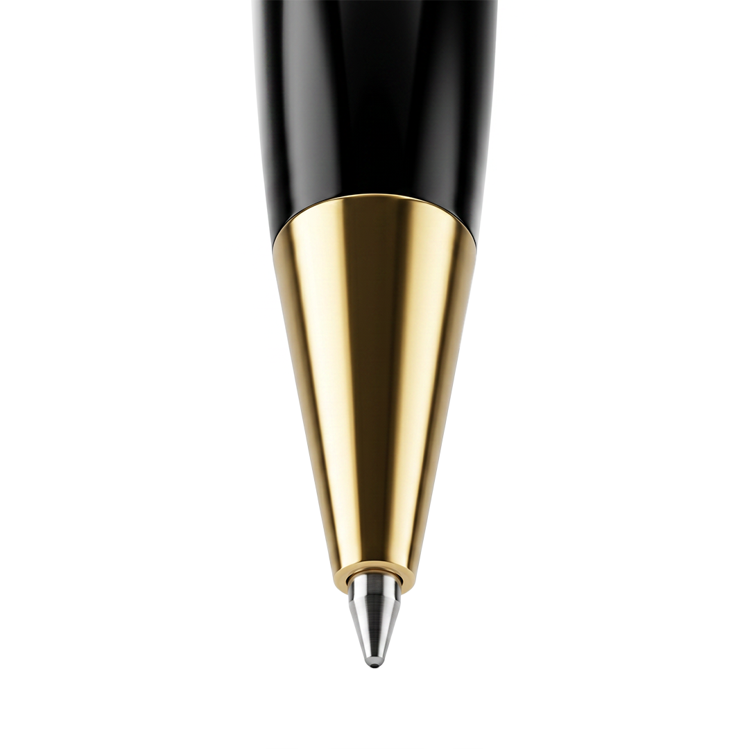Royale Black - Gold Ball & Fountain Pen Set