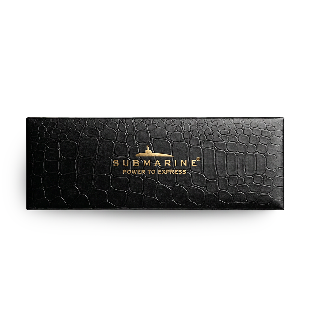 Royale Black - Gold Ball & Fountain Pen Set
