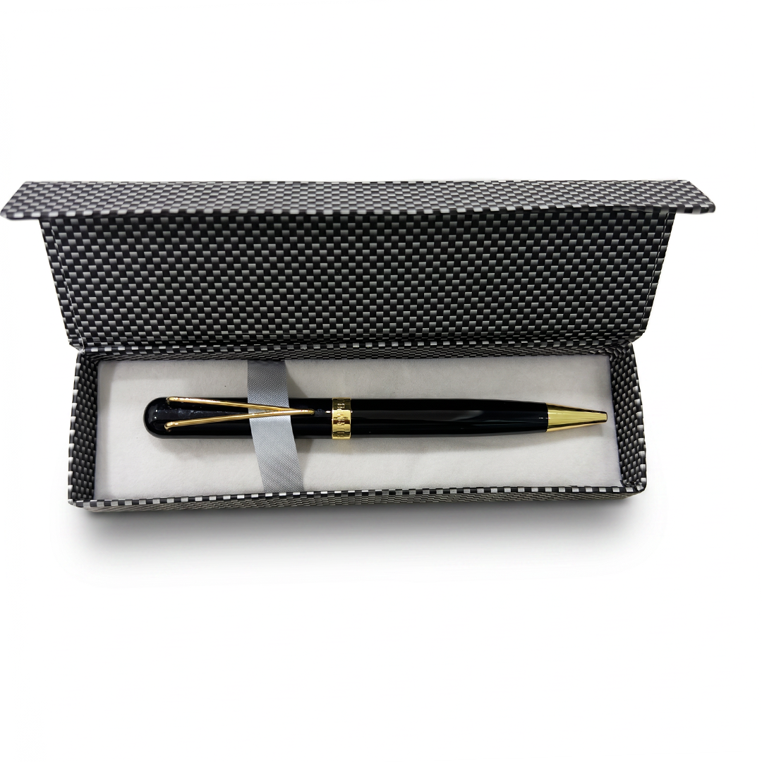 Royale Black - Gold Ball & Fountain Pen Set