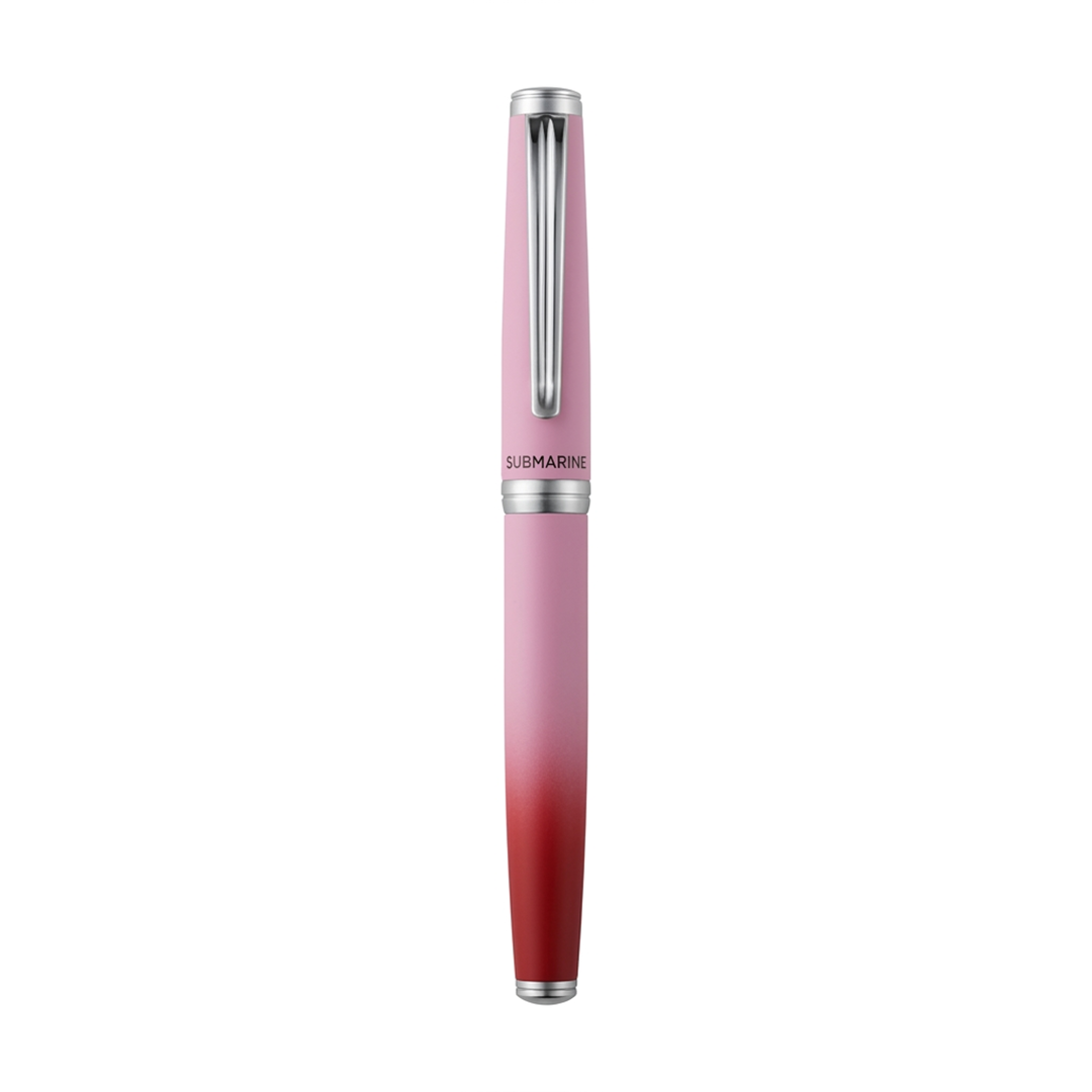 Horizon Dual Shade Fragrance Roller & Fountain Pen Set - Wild Strawberry