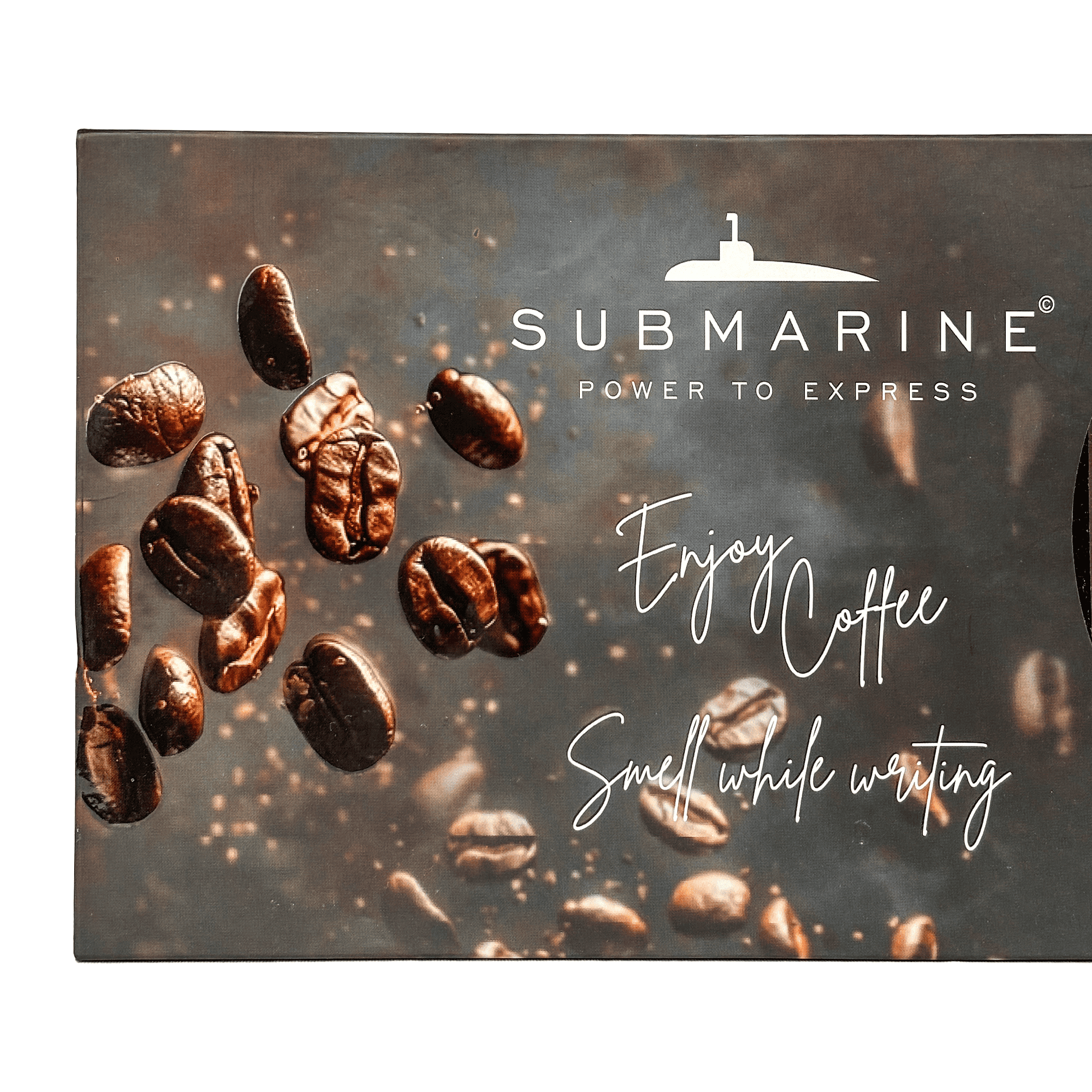 Submarine Premium Coffee Aroma Pen & Diary Gift Set