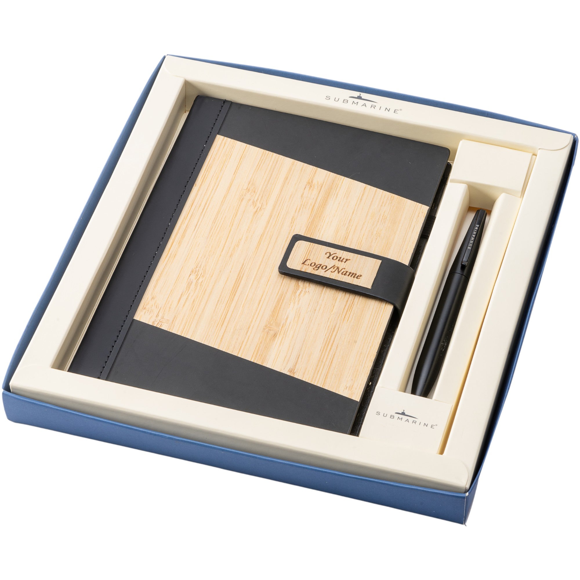 TimberNote - Black - Diary + Pen Set