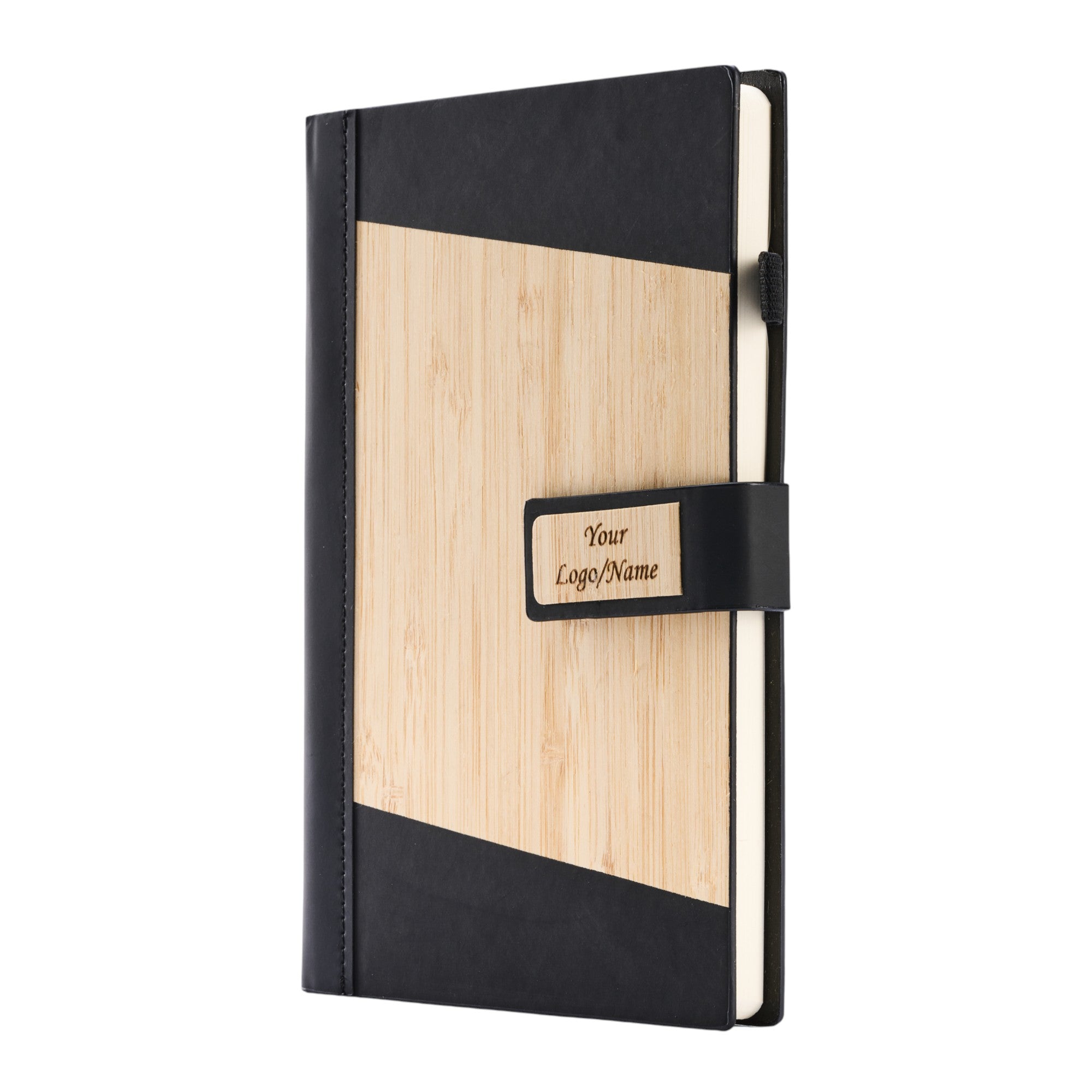 TimberNote - Black - Diary + Pen Set