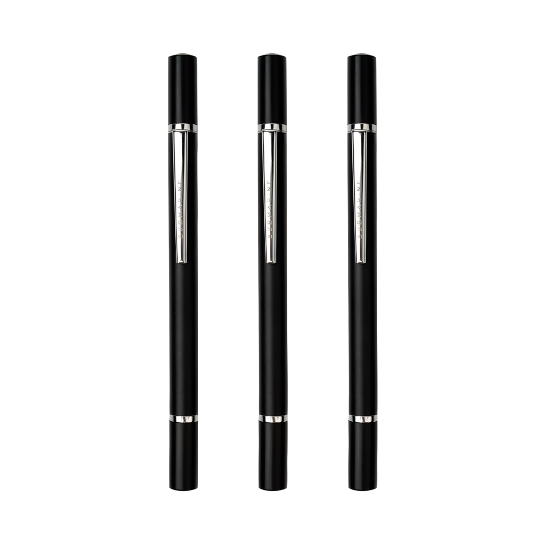TwinX 2-in-1 Pen & Mechanical Everlasting Pencil - Black - Pack of 3