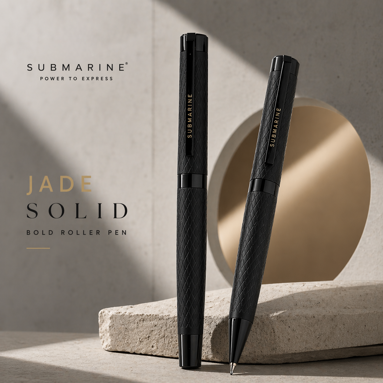Jade Solid Bold Roller Pen