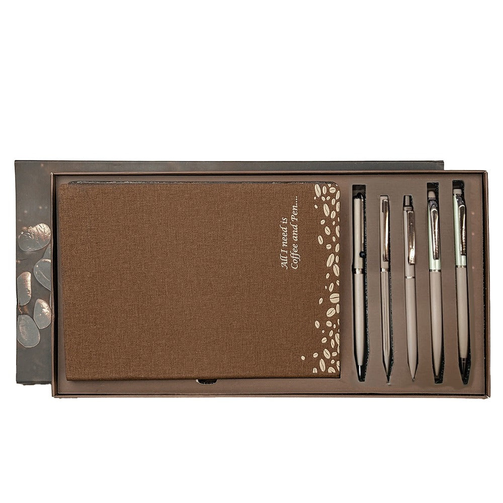 Mother’s Day Special Premium Coffee Aroma Pen & Diary Gift Set