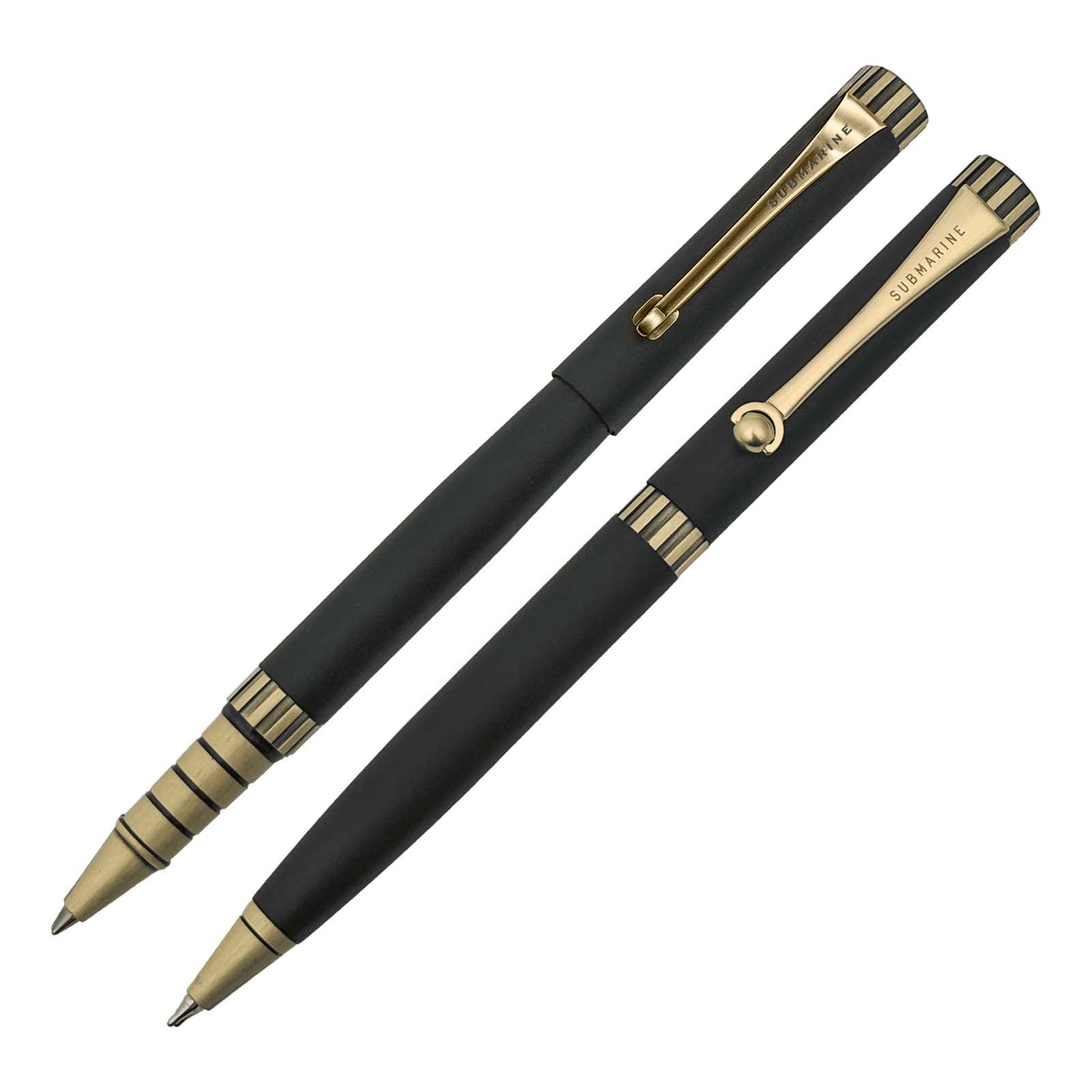 Regal Brass Metal Ball & Roller Pen Combo