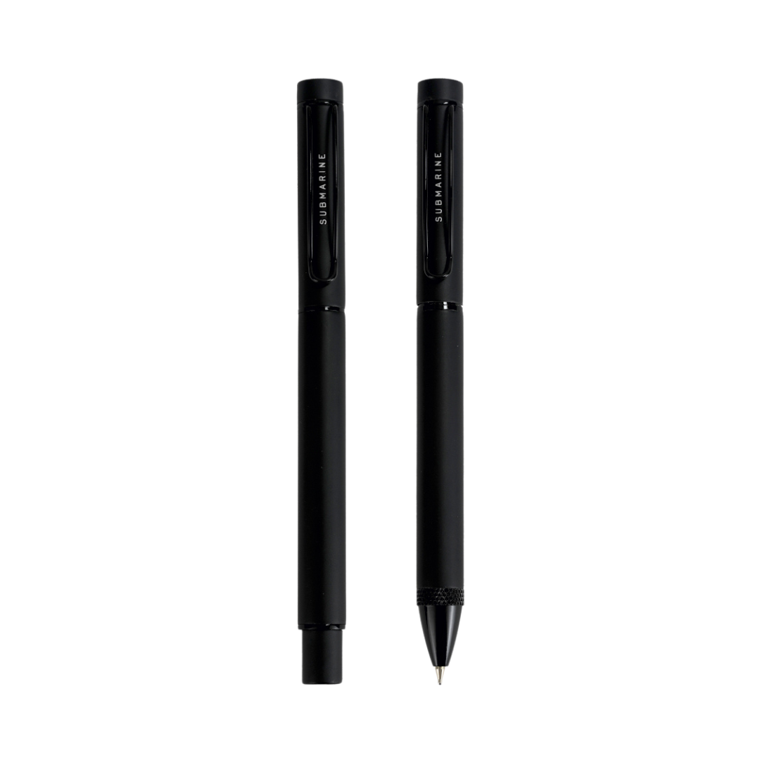 Wireclip Metal Roller and Ball Pen Set