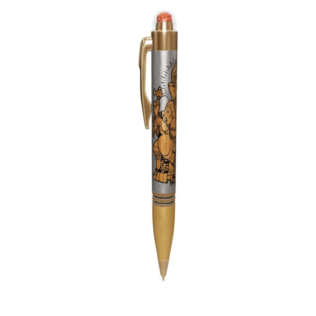 Ganesha Rudraksha Ball Pen