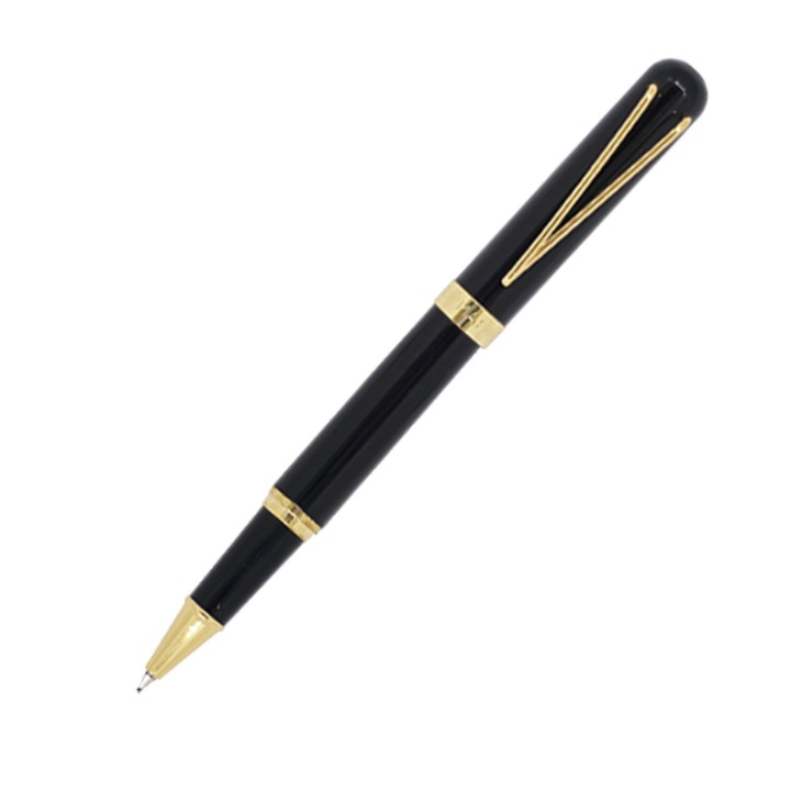 Royale Black & Gold Roller Pen