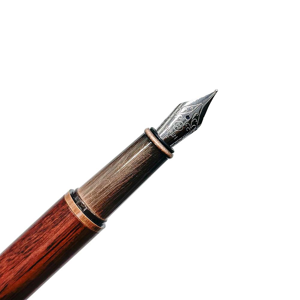1584 Vintage Wooden Fountain Pen